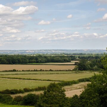 A view over Kent, near to Kings Hill