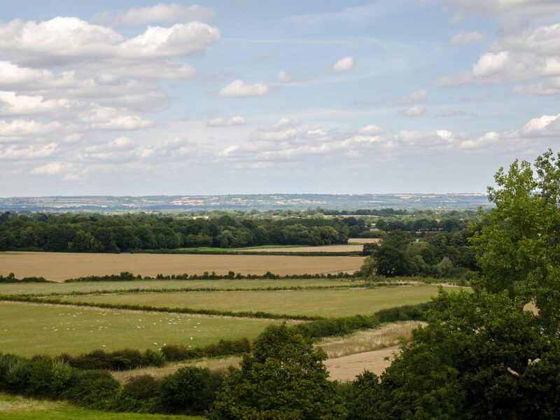 A view over Kent, near to Kings Hill